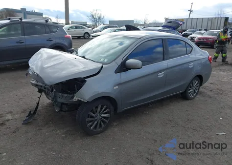 2018 Mitsubishi Mirage G4 Es из США, поврежденный, VIN ML32F3FJ5JHF15738